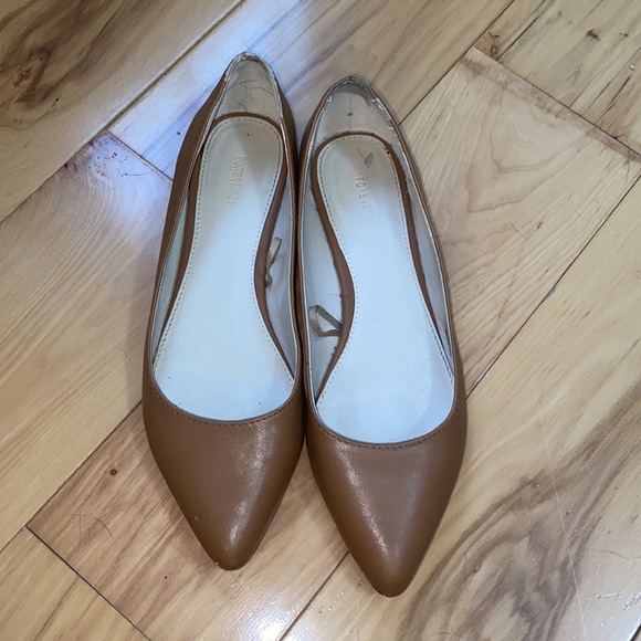 brown pointed flats - Picture 2 of 7